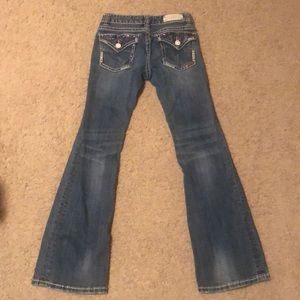 Girls boot cut ROCK and ROLL jeans